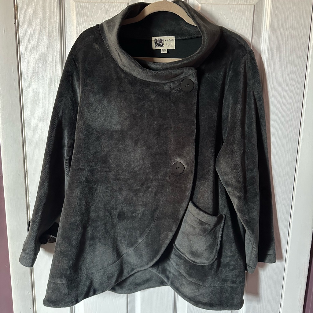 Habitat Charcoal Button-Up Jacket
